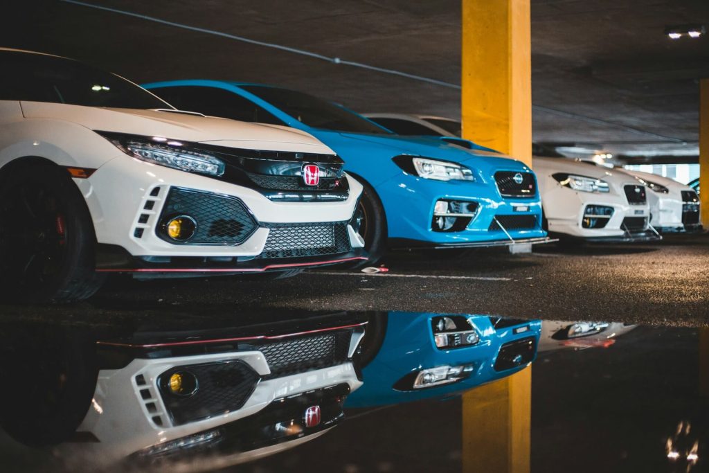 remaps aberdeen 4 tuned cars parking reflection